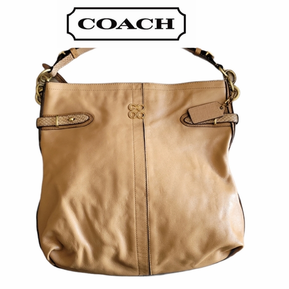 Coach Handbags - COACH Collette signature hobo/shoulder bag